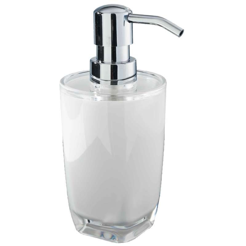 Distributeur de savon acrylique blanc