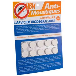 Larvicide anti-moustiques 10 pièces