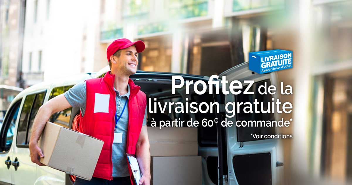 Frais de port Gratuit à partir de 60€ Provence Outillage