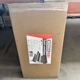 Établi en métal avec étagères, tiroir et panneau WERKA PRO