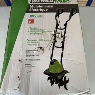 Motobineuse électrique WERKA PRO 1050w
