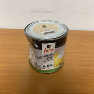 Peinture acrylique mat vanille Jafep (0,5L)