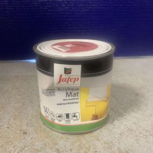 Peinture acrylique mat framboise Jafep (0,5L)
