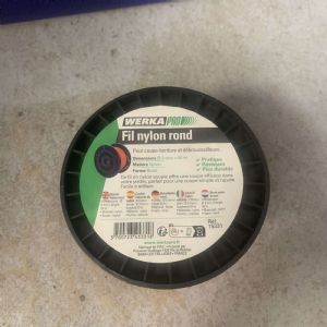 Fil nylon rond WERKA PRO (Rouleau de 50 mètres)