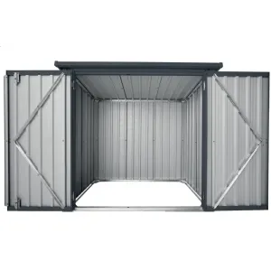 Abri jardin métal 1,3m² (1.47x0.86 h1.34m) Werkapro