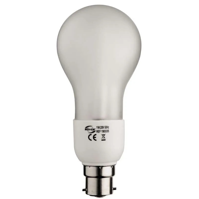 Ampoule basse consommation ronde  11w B22