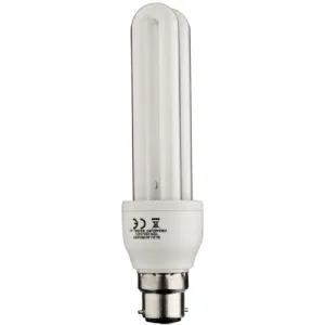 Ampoule basse consommation longue, 15w B22