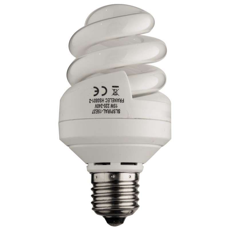 Ampoule spirale basse consommation 15w E27 Provence Outillage