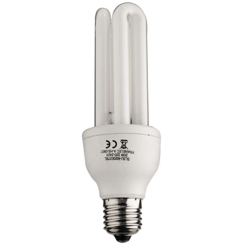 Ampoule basse consommation longue, 20w E27
