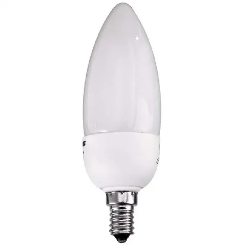 Ampoule forme flamme lisse 9w E14
