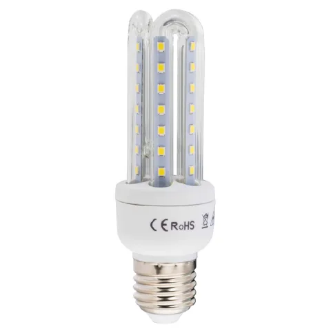 Ampoule led 3 tubes E27 14w blanc/froid