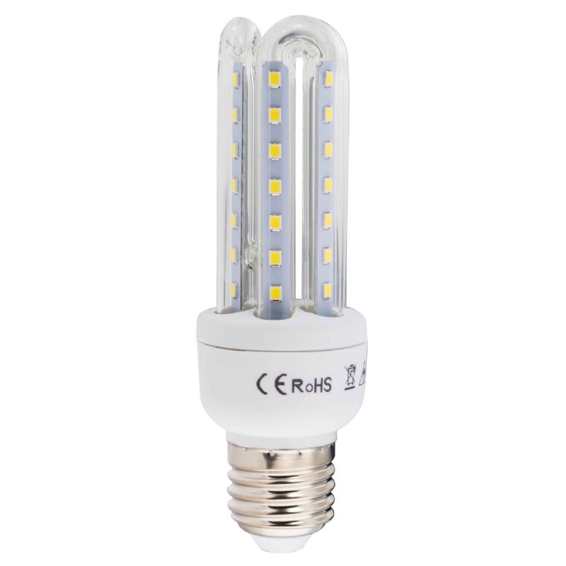 Ampoule led 3 tubes E27 14w blanc/froid Provence Outillage