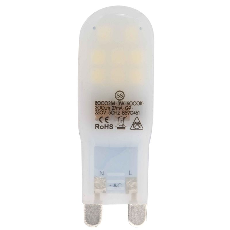 Ampoule led g9 3w blanc / froid Provence Outillage
