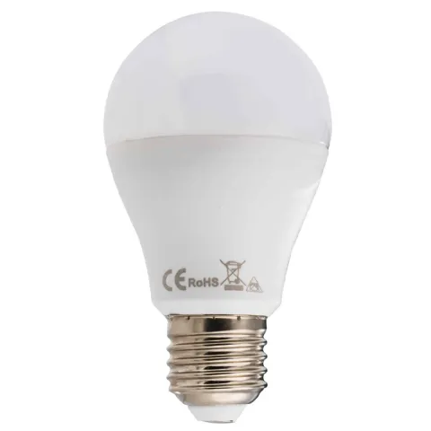 Ampoule led ronde E27 8w blanc/froid