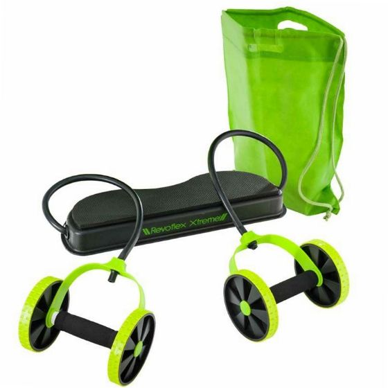 Revoflex Xtreme Kit Allenamento Addominali – Rullo Con Due Ruote, Per Uomo E Donna