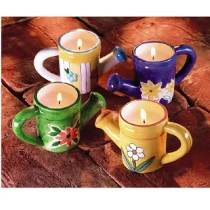 Arrosoir decoratif avec bougie anti moustiques