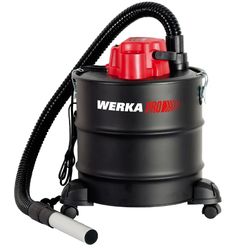Aspirateur avaleur de cendres 1200w (18l) Werkapro