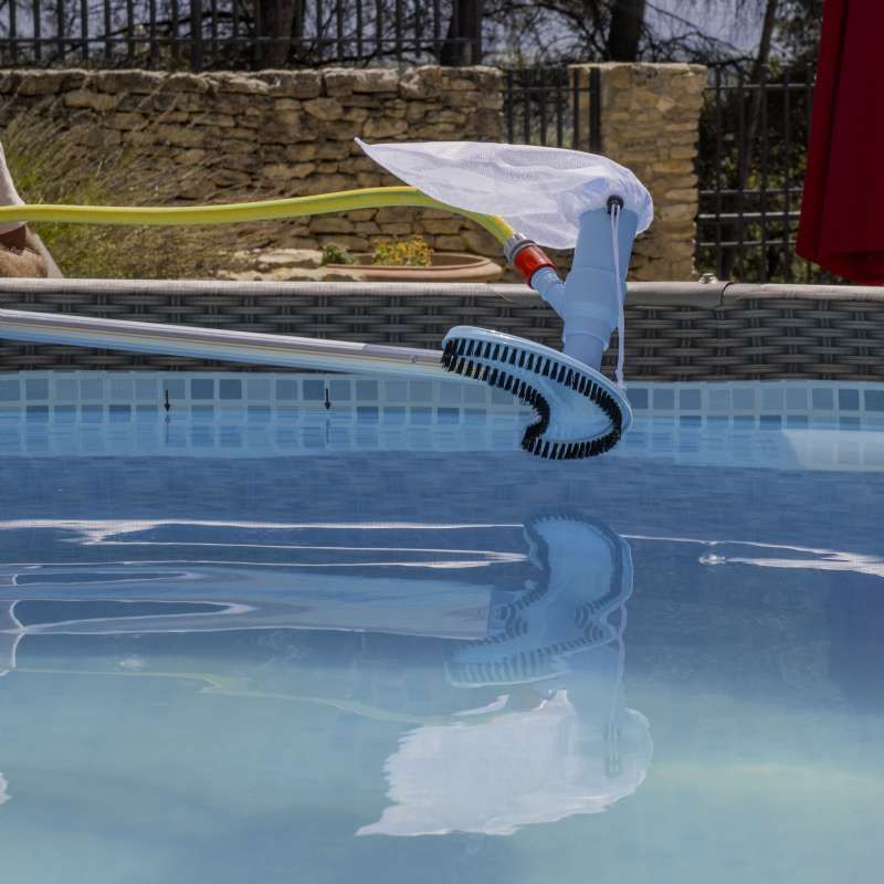Aspirateur piscine grande brosse avec filet Werkapro - Provence