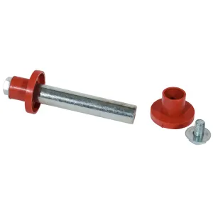 Kit axe de roue Werkapro avec écrous -flasques (ø20mm)