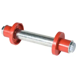 Kit axe de roue Werkapro avec écrous -flasques (ø20mm)