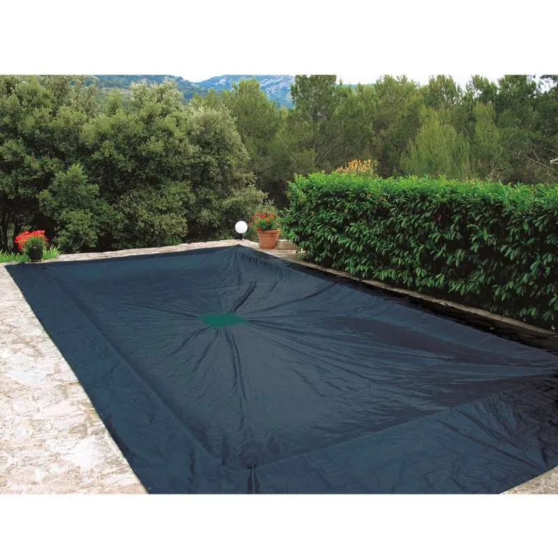 Bâche de protection 240g m² pour piscine rectangulaire - Provence Outillage