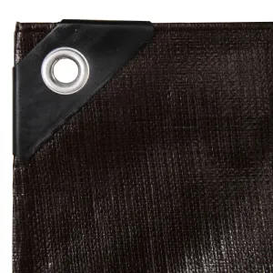 Bâche professionnelle marron 350g/m² Werkapro