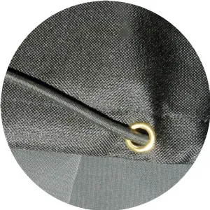 Bâche grise de protection pour remorque