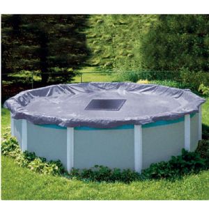 Bâche de protection 140g/m² WERKA PRO pour piscine hors sol ronde