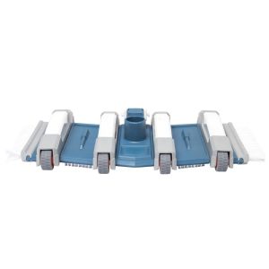 Balai De Piscine Flexible Astralpool - 8 Roues 35cm - Compatible Tous Manches Télescopiques - Nettoyage Facile