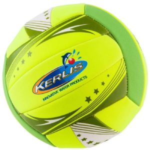 Ballon de volley en néoprène jaune Ø20cm