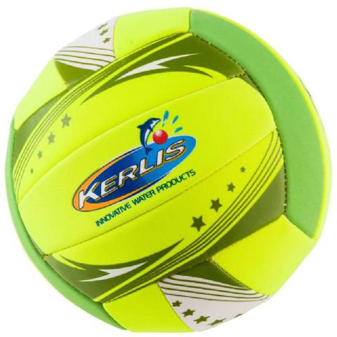 Ballon de volley en néoprène jaune Ø20cm