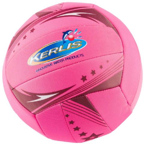 Ballon de volley en néoprène rose Ø20cm
