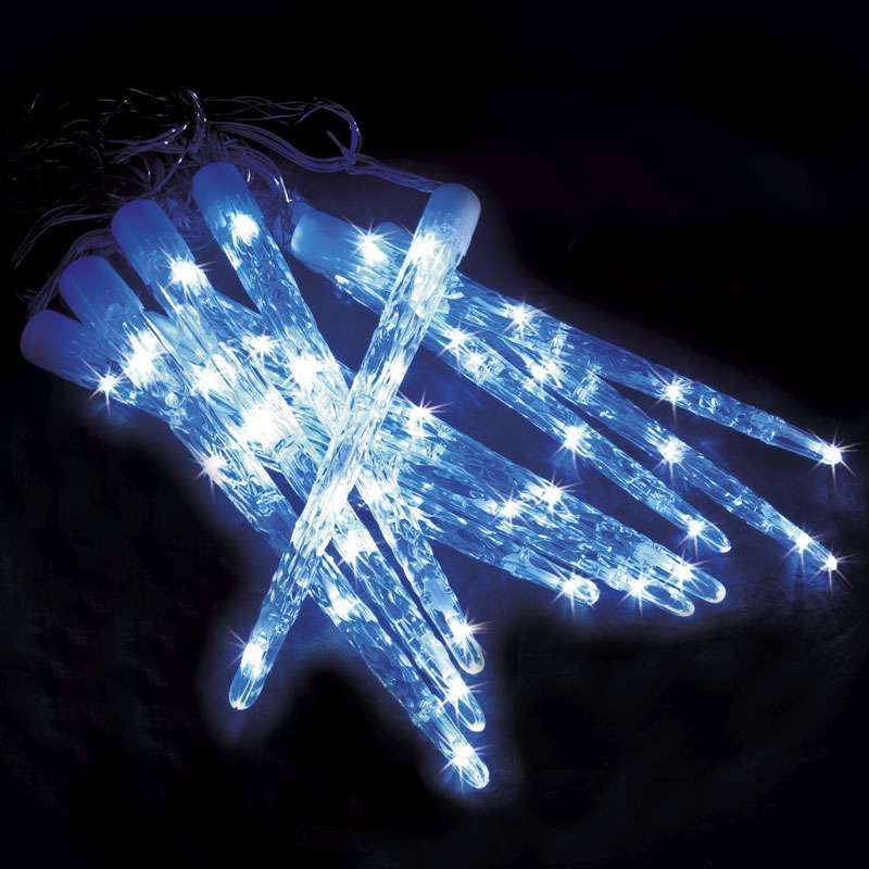 Guirlande glaçons bleue 40 LED