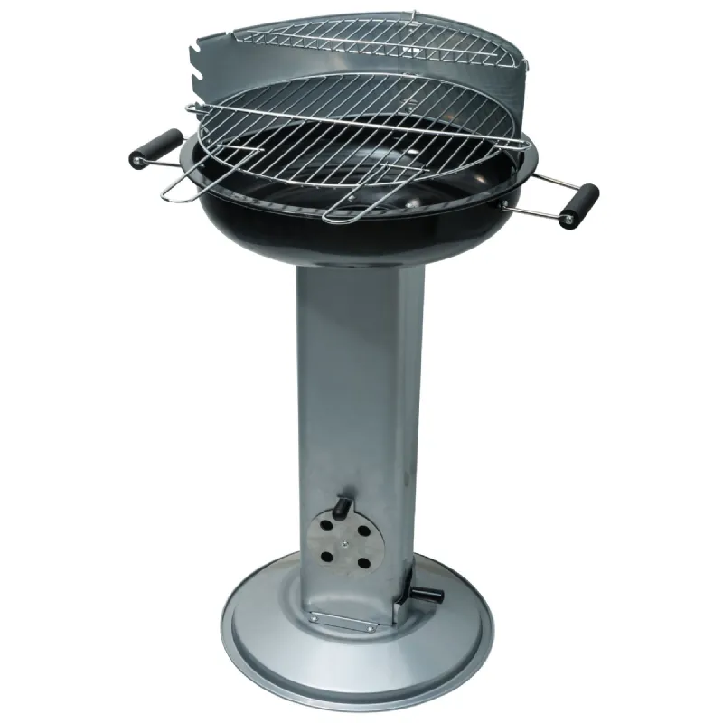 Barbecue de luxe sur pied en acier inoxydable 