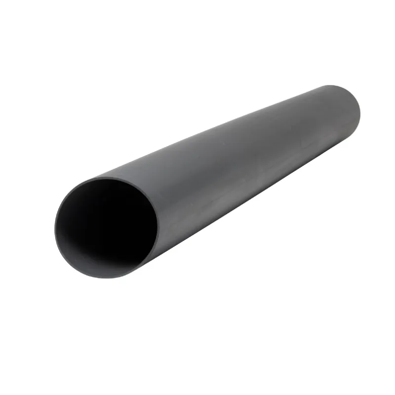 NICOLL - Tube d'évacuation EU2T en PVC diamètre 100 mm barre de 2m