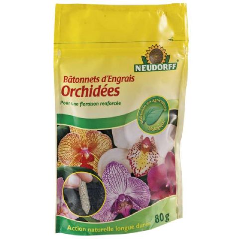 Bâtonnets d’engrais organique pour orchidées