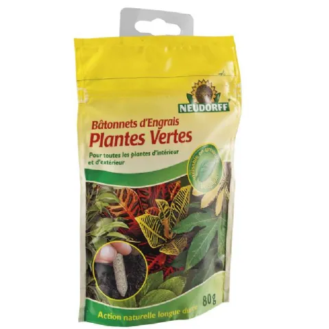 Bâtonnets d engrais plantes vertes