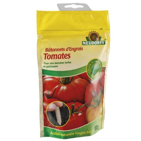 Bâtonnets d’engrais organique pour tomates