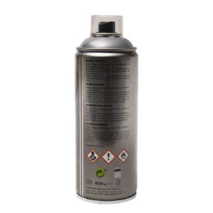 Bombe spray revêtement effet inox 400ml