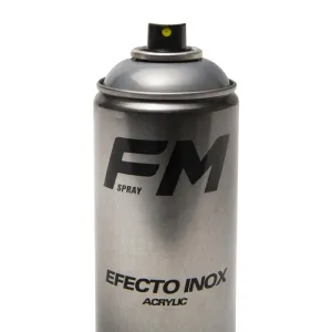 Bombe spray revêtement effet inox 400ml