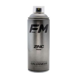 Bombe spray revêtement zinc mat 400ml