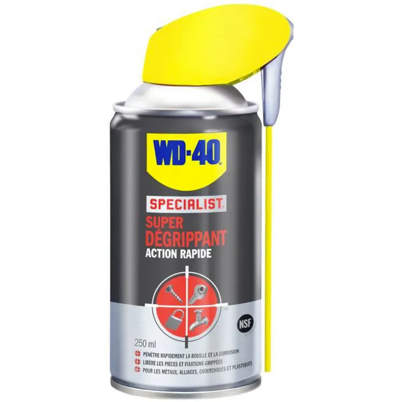 Bombe Super dégrippant WD40 250ml - Provence Outillage