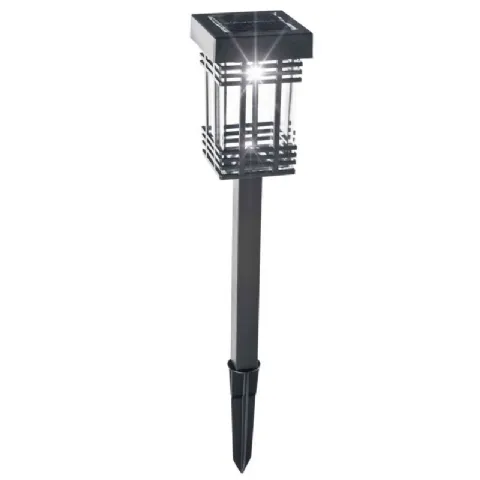 Borne solaire carré 2 led 