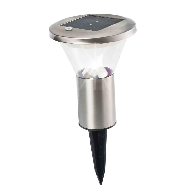 Borne solaire inox 