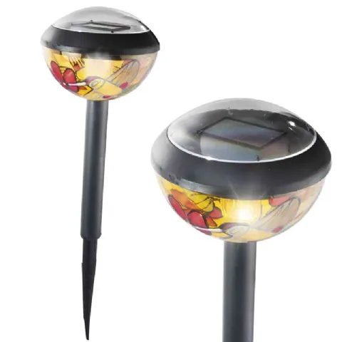Borne solaire Tiffany 2 pièces