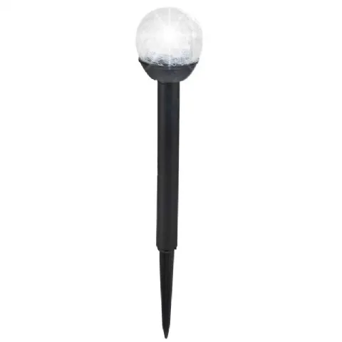 Borne solaire en verre 