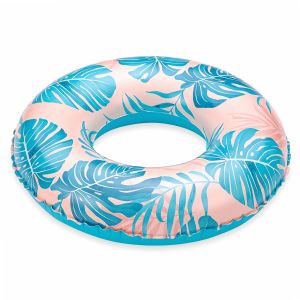 Bouée Gonflable Carreaux Bleu Bouée Piscine RosyFate à Carreaux - 75cm, PVC - Adulte, Décoration Fête Bouée Piscine Enfant Decathlon