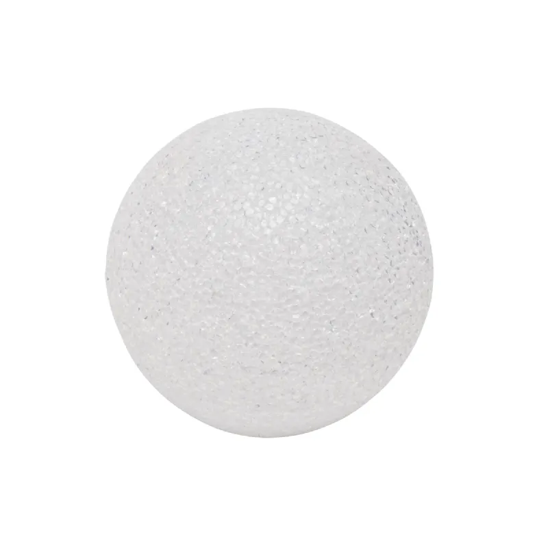 Boule eva ø15cm led deco blanc-chaud