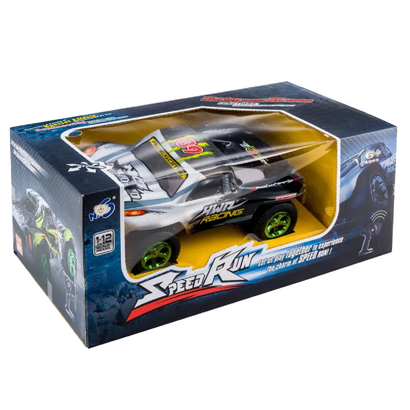 Buggy 4x4 radiocommande grise noir 