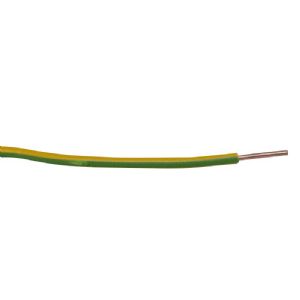 Câble électrique HO7V-U 1,5 mm² jaune 10 m